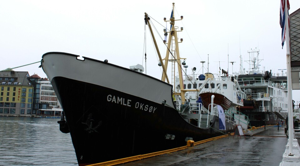 UTSTILLING: «Gamle Oksøy» til kai i Ålesund i forbindelse med 50-årsjubileumsutstillingen. (Foto: Lizbeth Osnes) UTSTILLING: «Gamle Oksøy» til kai i Ålesund i forbindelse med 50-årsjubileumsutstillingen. (Foto: Lizbeth Osnes)
