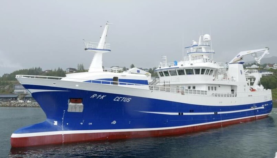 «Cetus» fikk 550 tonn kolmule i forrige uke.