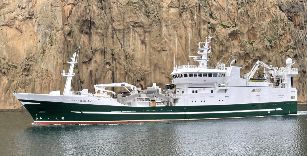 MV «Gardar» er solgt til Island, og går nå under navnet «Gullberg».