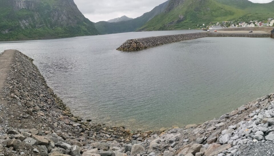 TILSKUDD: Fjordgård fiskerihavn fikk tilskudd i 2019.