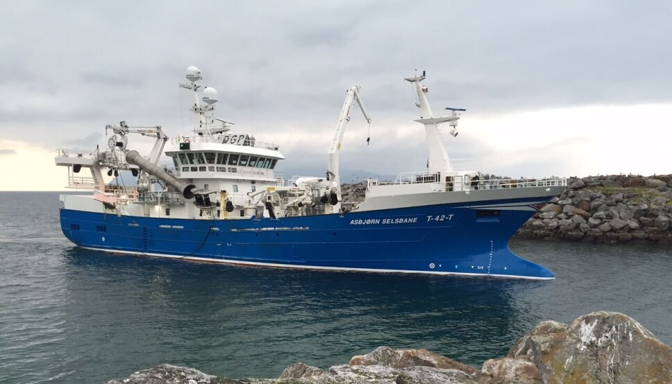 GODT ÅR: MS «Asbjørn Selsbane».