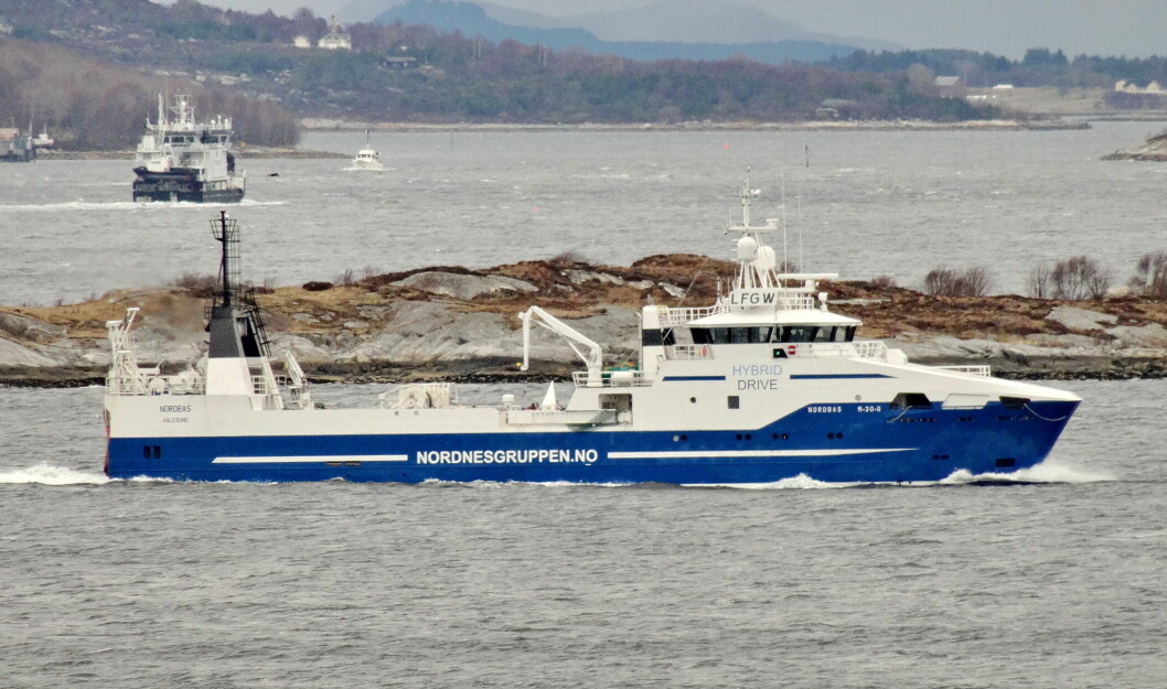 «Nordbas» har fisket 229 tonn raudåte.