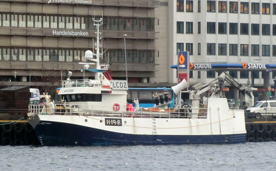 FOR LANG: «Vikafjord» var 32 centimeter for lang.