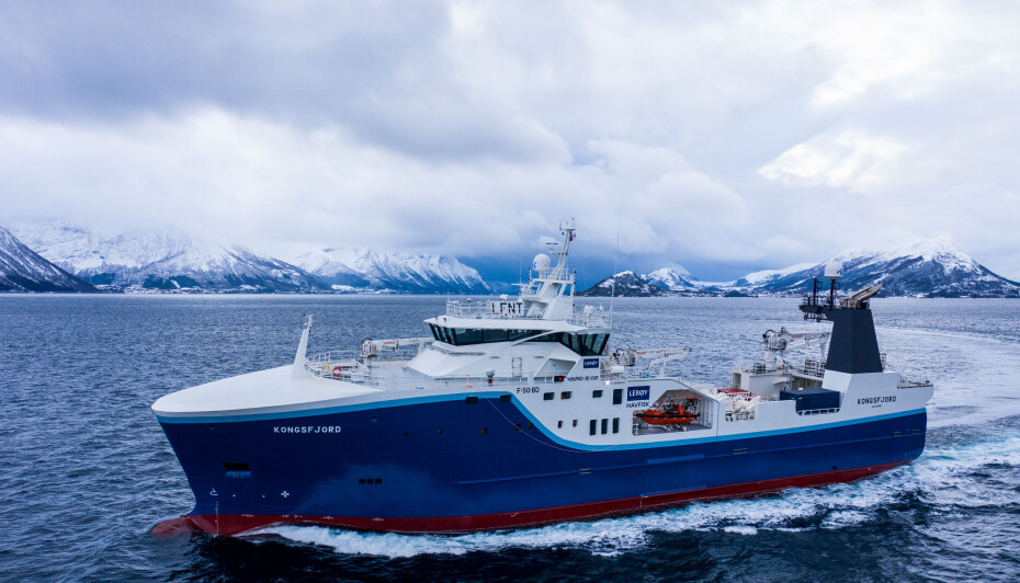 KOMBITRÅLEREN MS «Kongsfjord».