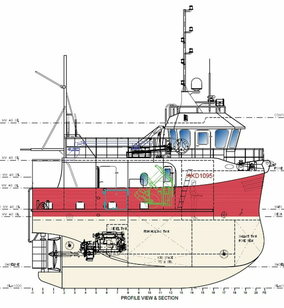 SUKSESS: Akdeniz har hatt stor suksess med dette designet blant norske fiskere.