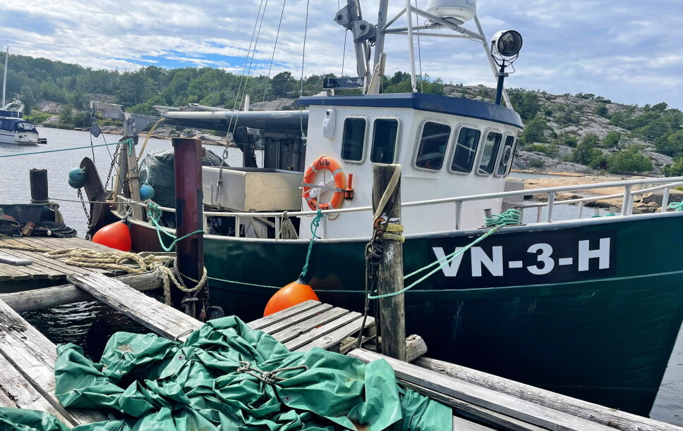 FIN Alderen tross er «Lom» en fin liten tråler.