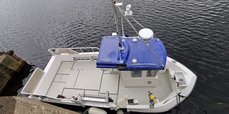 TEINEFISKE: Møre Fjordfangst har investert i denne nye sjarken levert av Tobias Båt. TEINEFISKE: Møre Fjordfangst har investert i denne nye sjarken levert av Tobias Båt.