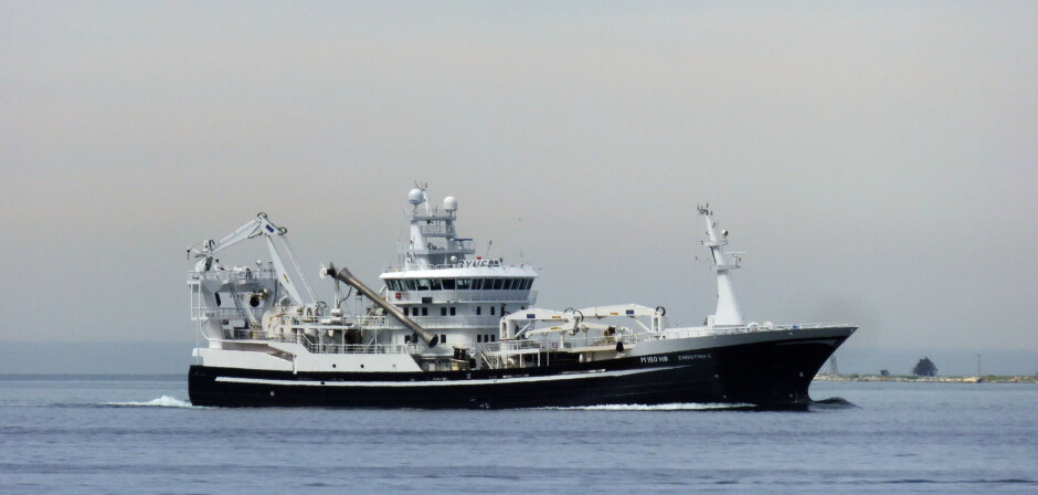 HERØY: Ringnotbåten «Christina E» hadde et utfordrende fjorår.