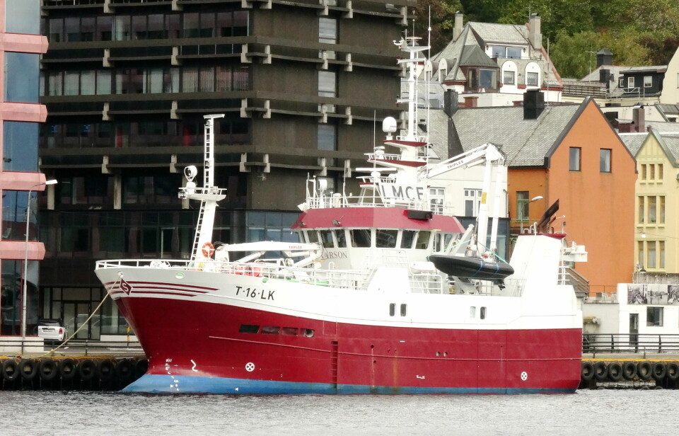 SØSTERSKIP: Rederiet kjøper dette fartøyet, nesten søsterskip til deres eksisterende fiskefartøy.