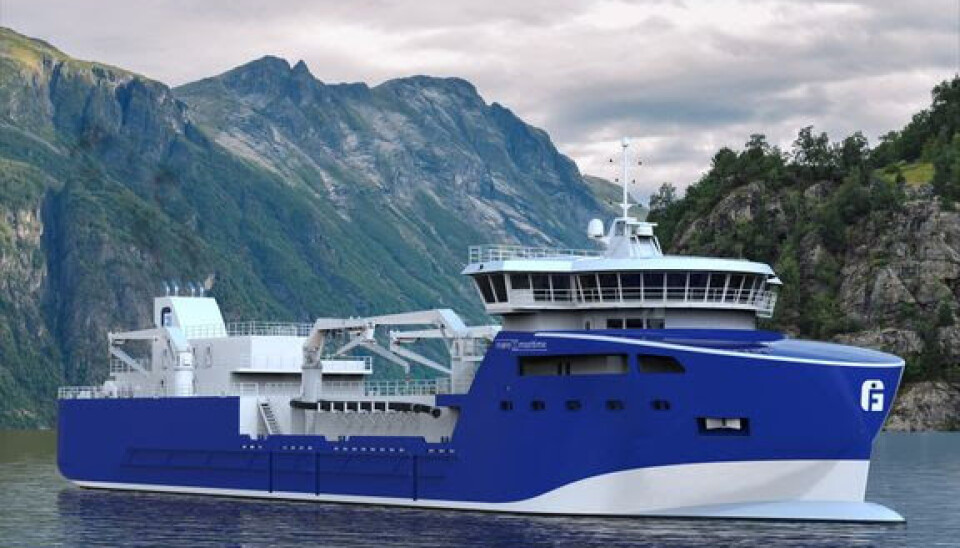 HYBRID: ABB leverer kraftsystem til Frøys nye hybrid brønnbåt for bærekraftig operasjoner. HYBRID: ABB leverer kraftsystem til Frøys nye hybrid brønnbåt for bærekraftig operasjoner.