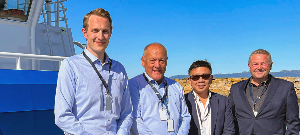 Ny bløggebåt til Remøy fra Moen Marin