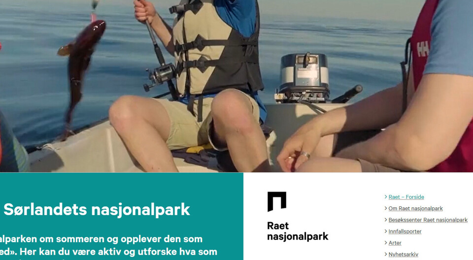 RAET NASJONALPARK: Det er lov å fiske i nasjonalparken, men ikke med hvilken som helst redskap. RAET NASJONALPARK: Det er lov å fiske i nasjonalparken, men ikke med hvilken som helst redskap.