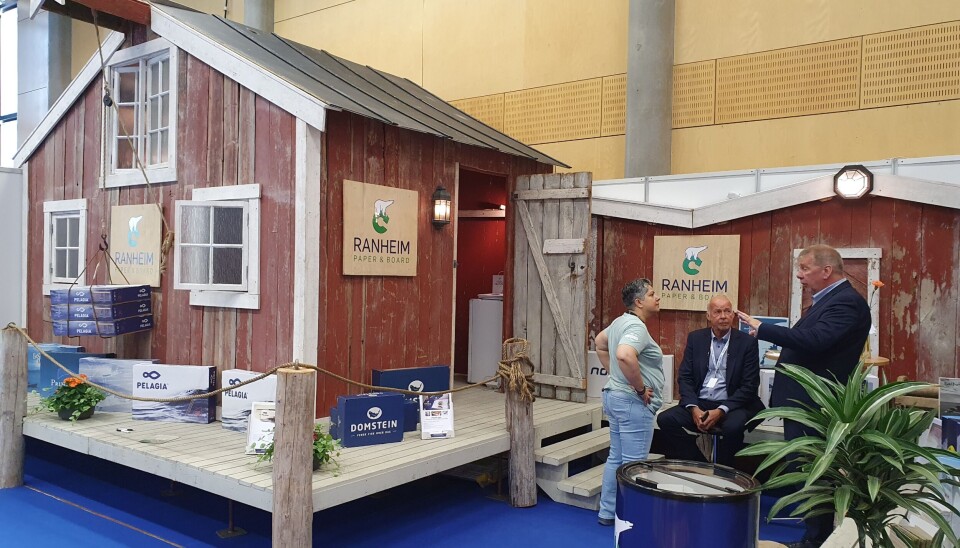 ÅRETS STAND: Ranheim Paper & Board stakk av med prisen for årets stand. ÅRETS STAND: Ranheim Paper & Board stakk av med prisen for årets stand.