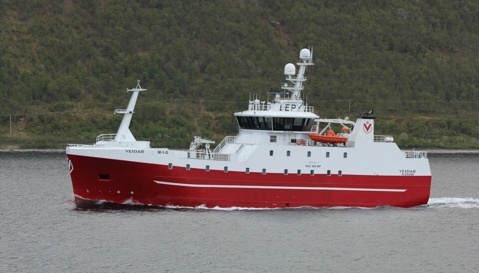 KONTRAKT: MS «Veidar» har inngått stor kontrakt med Havfront AS. KONTRAKT: MS «Veidar» har inngått stor kontrakt med Havfront AS.