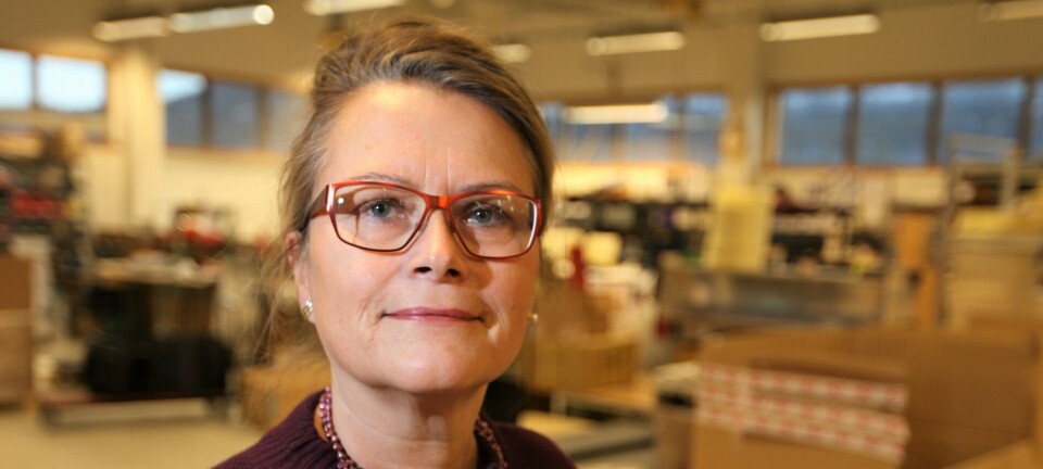 Lager plaststoler av resirkulert oppdrettsplast