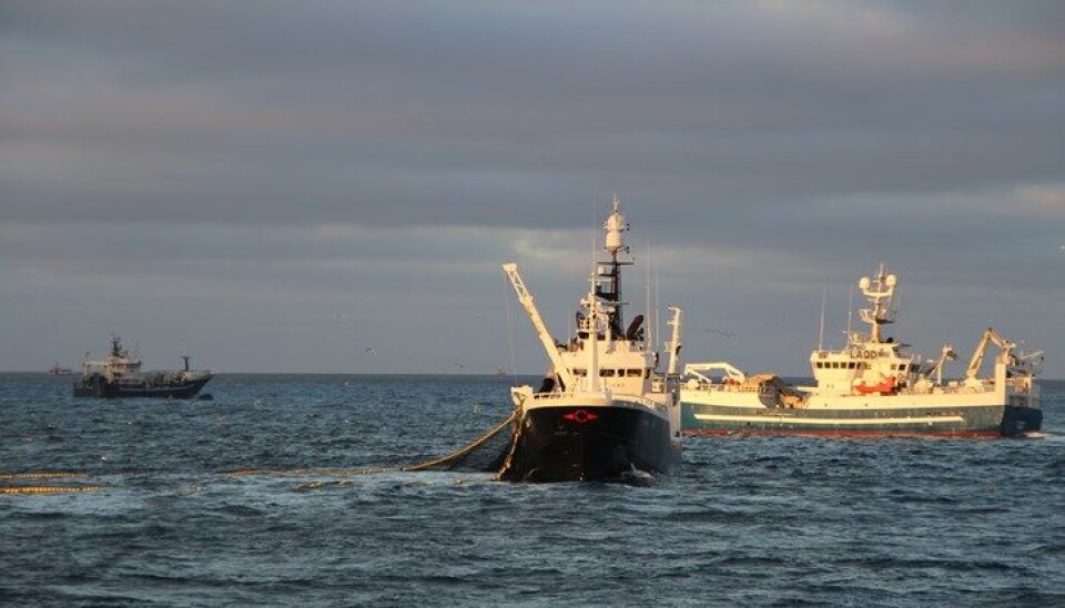 NORSK SONE: Makrellfiske i norsk sone.