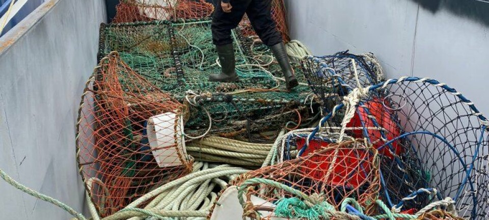 Fikk opp så mye tapte fiskeredskaper at de måtte gå til land ens ærend for å losse