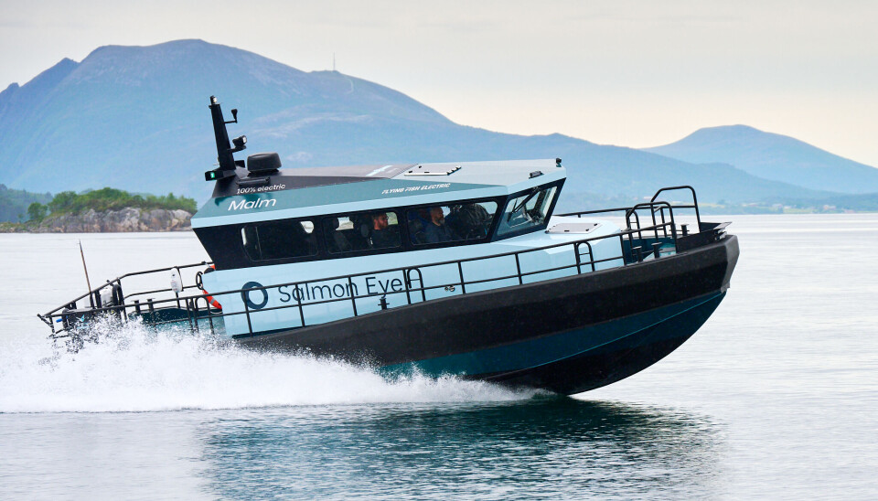 ELEKTRISK: Hukkelberg Boats har levert sine to første hel-elektriske båter til Eide Fjordbruk. ELEKTRISK: Hukkelberg Boats har levert sine to første hel-elektriske båter til Eide Fjordbruk.