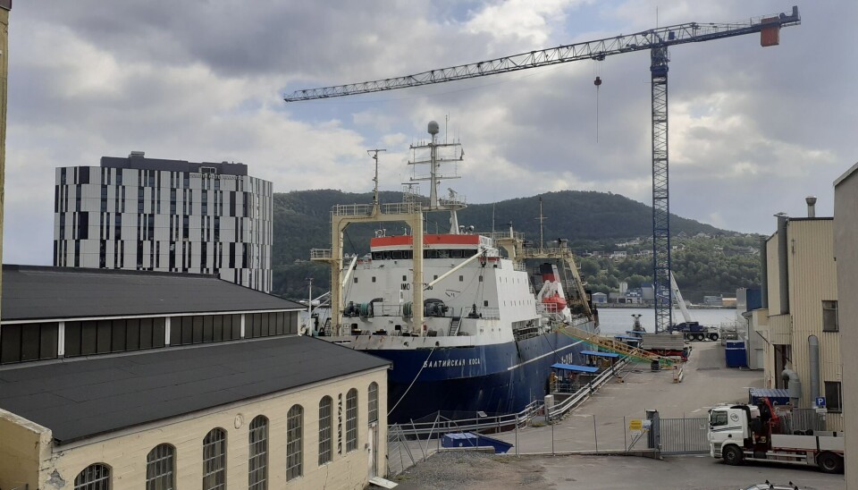 TØRRDOKK: Anlegget i sentrum har landsdelens største tørrdokk. TØRRDOKK: Anlegget i sentrum har landsdelens største tørrdokk.