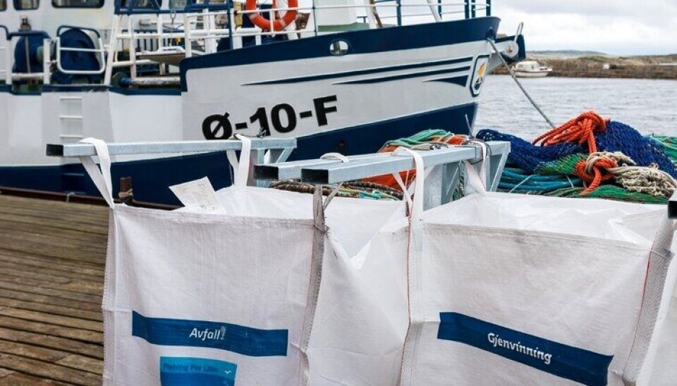 AVFALL: SALT ønsker at flere fartøy blir med i ordningen Fishing for Litter i høst.