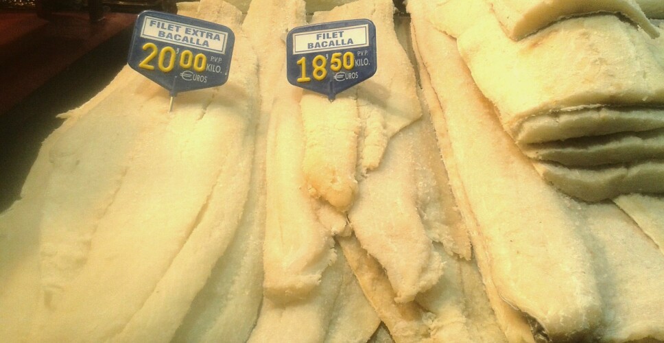 SALTFISK: Det er positiv utvikling for fersk og saltet torsk i det spanske markedet.