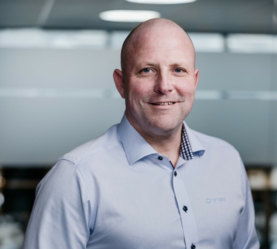 OPTIMAR: VP sales & marketing, Viggo Brevik.