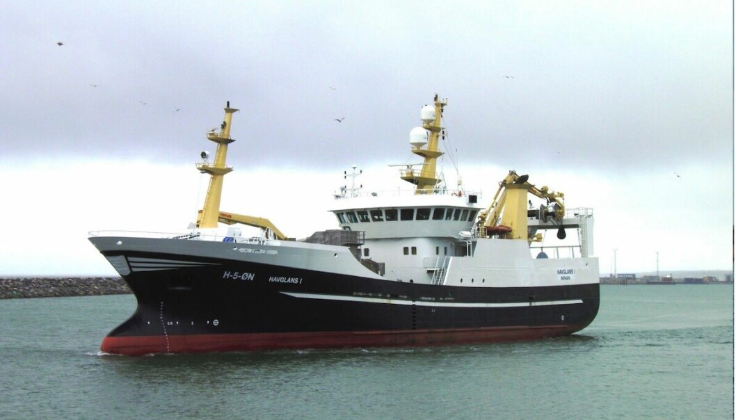 TILBAKE: MV «Havglans» er tilbake i fiske etter et verkstedopphold i Skagen.