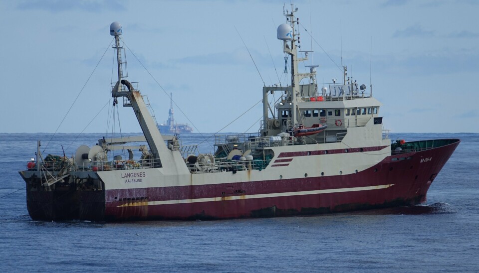 FRYST FISK: Trålflåten bidro i uke seks med størst landet kvantum. Illustrasjonsfoto av MS Langenes.