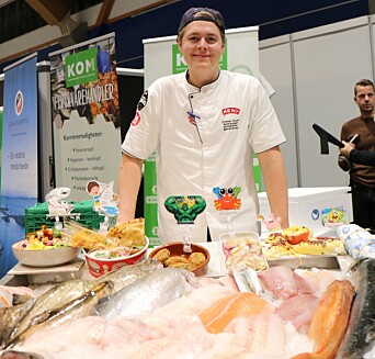 SJØMATHANDLER: Årets sjømathandler ble Christian Holth Clasen fra Oslo.
