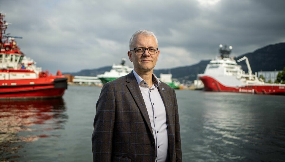 MÅ SKRINLEGGE PLANER: – Vi er også skuffet på vegne av Havbyen Bergen, der Dokken-prosjektet har vært planlagt som knutepunkt og spydspiss, sier direktør Nils Gunnar Kvamstø etter at statsbudsjettet ble lagt frem i dag.