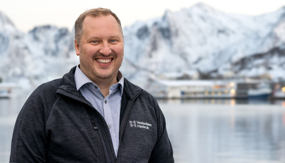Rune Eriksen, operasjonsdirektør Vesterålen Havbruk.
