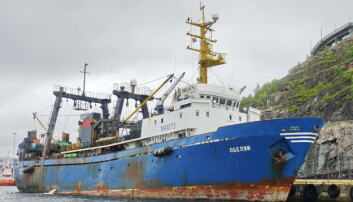 Symbolsk endring for russiske fiskefartøy