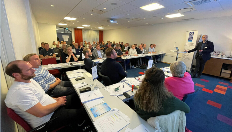 EN HOVEDSAK: Årsmøtet får orientering om organisasjonssaken fra lederen i Fiskarlaget Vest Terje Eriksen