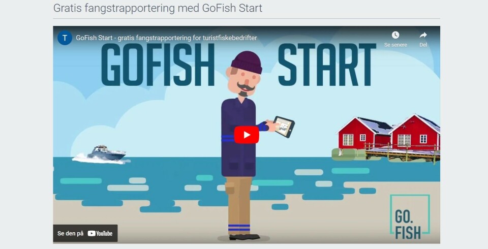 TURISTFISKEAPP: Det er hele fem forskjellige apper turistfiske kan rapporteres via. TURISTFISKEAPP: Det er hele fem forskjellige apper turistfiske kan rapporteres via.