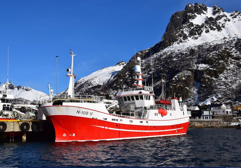 SAGA POLARIS: Fatøyet Saga Polaris har bare fisket i år, og fangsten er beskjedne 167 kilo SAGA POLARIS: Fatøyet Saga Polaris har bare fisket i år, og fangsten er beskjedne 167 kilo