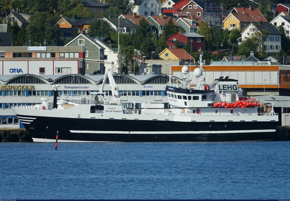 POLAR PIONEER: Dette fartøyet har grønlandske Polar Seafood på eiersiden.