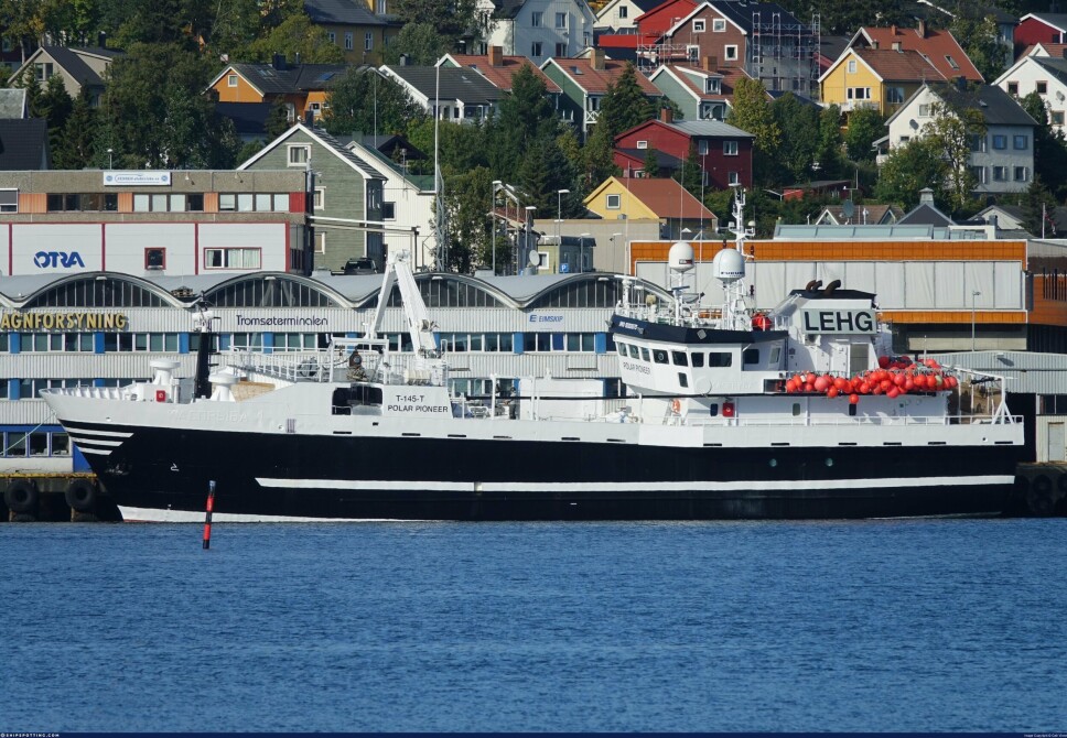 POLAR PIONEER: Dette fartøyet har grønlandske Polar Seafood på eiersiden. POLAR PIONEER: Dette fartøyet har grønlandske Polar Seafood på eiersiden.
