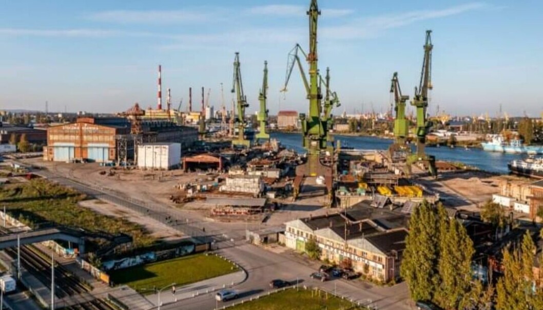 GDANSK: Karstensens Skibsværft har investert i verftsfasiliteter i Gdansk, Polen.