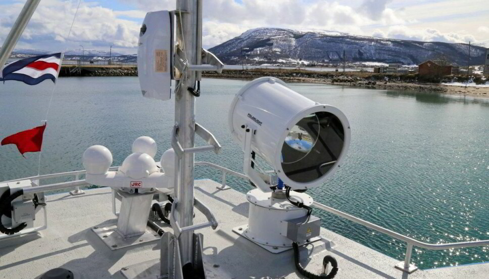 BAUGLYS: Skipsutstyr leverer flere typer lys til blant annet fiskeflåten.