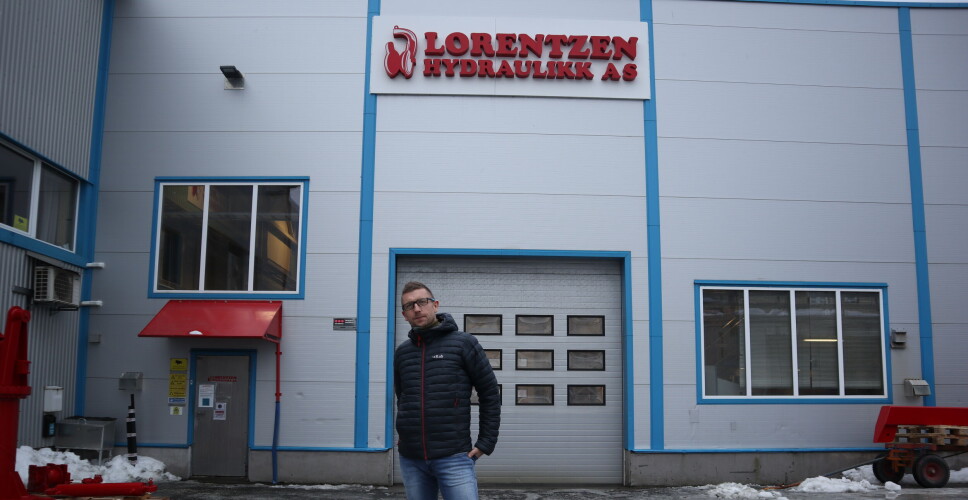 LOFOTEN: Lorentzen Hydraulikk AS og daglig leder Rolf Lorentzen har hatt stabil høy aktivitet og omsetning de siste fem årene.