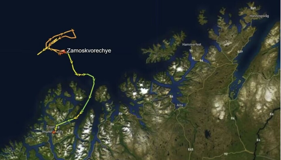 Russisk fiskebåt tatt for ulovlig sildefiske