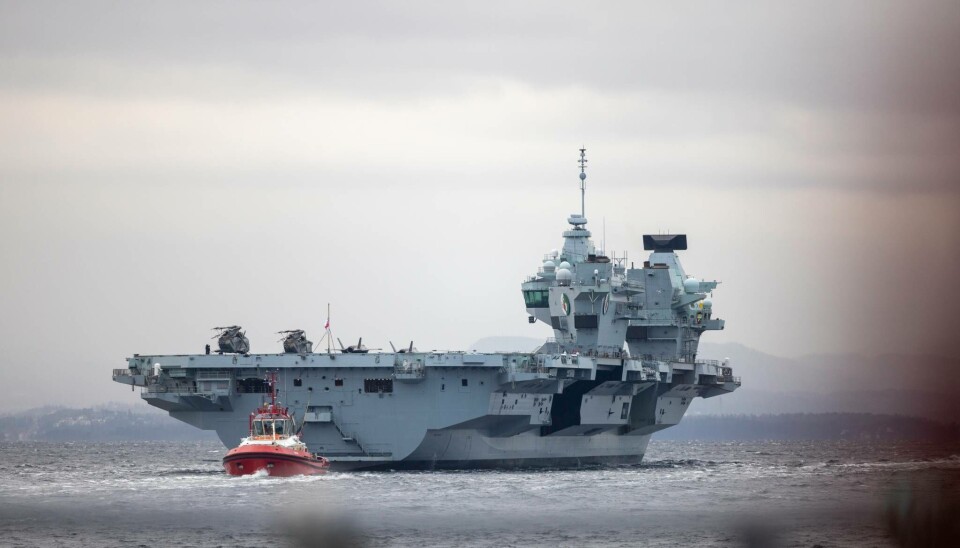 HMS «Queen Elisabeth».