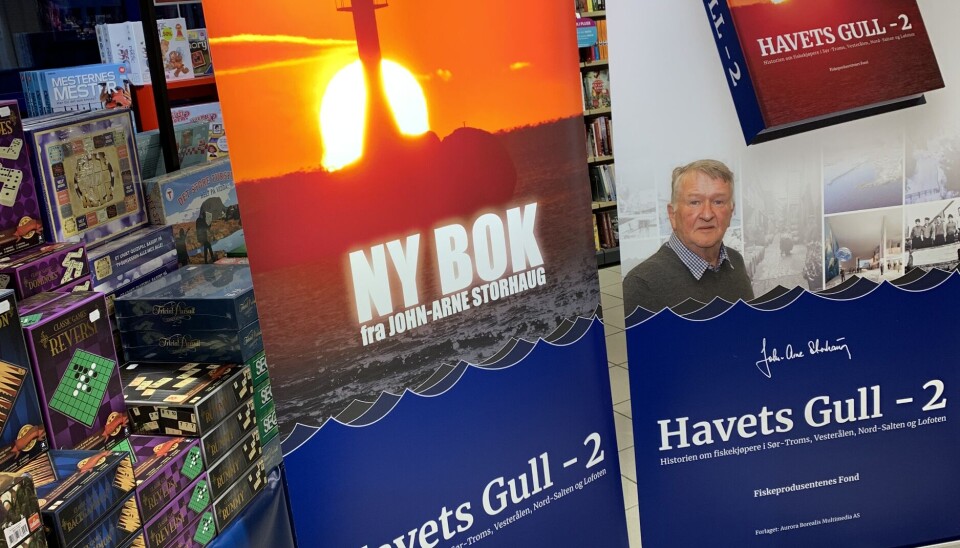 NY BOK: – Mye av stoffet i Havets gull 2 er unikt. Noe har jeg også hentet fra kirkebøker, forteller forfatteren. I disse dager reiser han rundt på boksigneringer og bokbad med den nye boka si, som nok blir å finne under mange juletrær i år. NY BOK: – Mye av stoffet i Havets gull 2 er unikt. Noe har jeg også hentet fra kirkebøker, forteller forfatteren. I disse dager reiser han rundt på boksigneringer og bokbad med den nye boka si, som nok blir å finne under mange juletrær i år.
