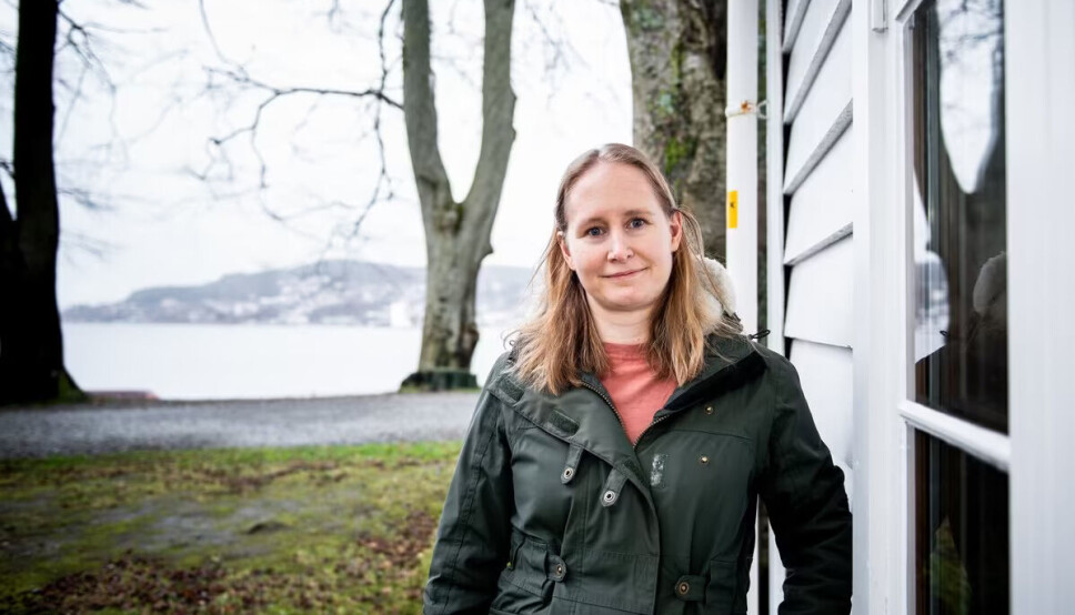 Mari Myksvoll er forsker ved Havforskningsinstituttet. Hun forteller at hun har mistet lysten til å forske på lakselus. Mari Myksvoll er forsker ved Havforskningsinstituttet. Hun forteller at hun har mistet lysten til å forske på lakselus.