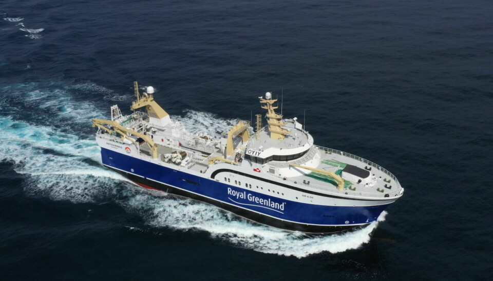 NY TRÅLER: Skipsteknisk designer ny tråler til Royal Greenalnd.