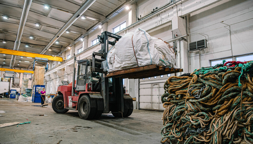 STOR AKTØR: Bodøselskapet Nofir har siden 2011 samlet inn over 56400 tonn redskap fra mer enn 20 land og 5 kontinent.
