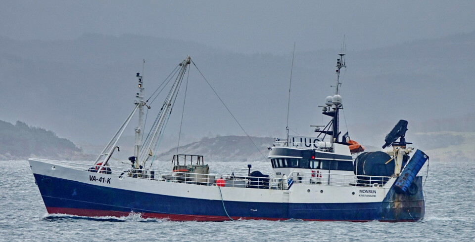 ELDRE BÅT MED GOD FANGST: 'Monsun' er blant reketrålerne som fikk mest kompensasjon.