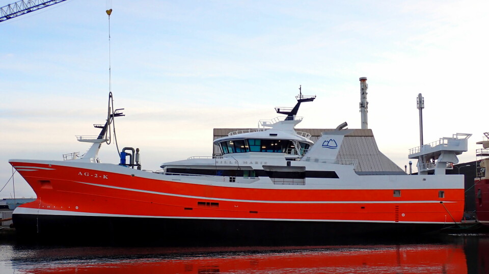 SØRLANDETS STØRSTE: 'Sille Marie' blir Sørlandets største fiskefartøy.