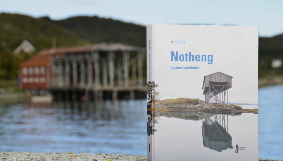 NOTHENG: Sålnesbrygga på Bjarkøy er omtalt over flere sider i boka 'Notheng' av Arne Blix.