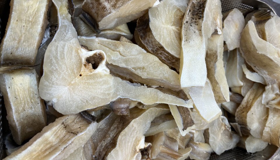 LUTEFISK: Salget av lutefisk er høyere i år enn tidligere år.